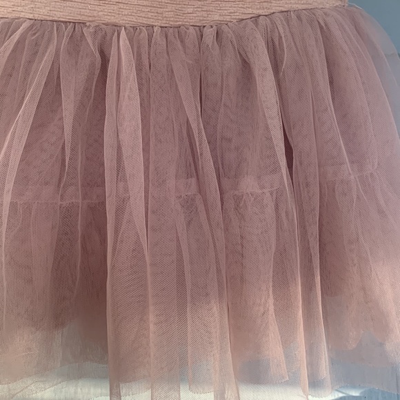 Pippa & Julie Tan/Mocha Tulle Tank Dress GUC 18M - Picture 4 of 11